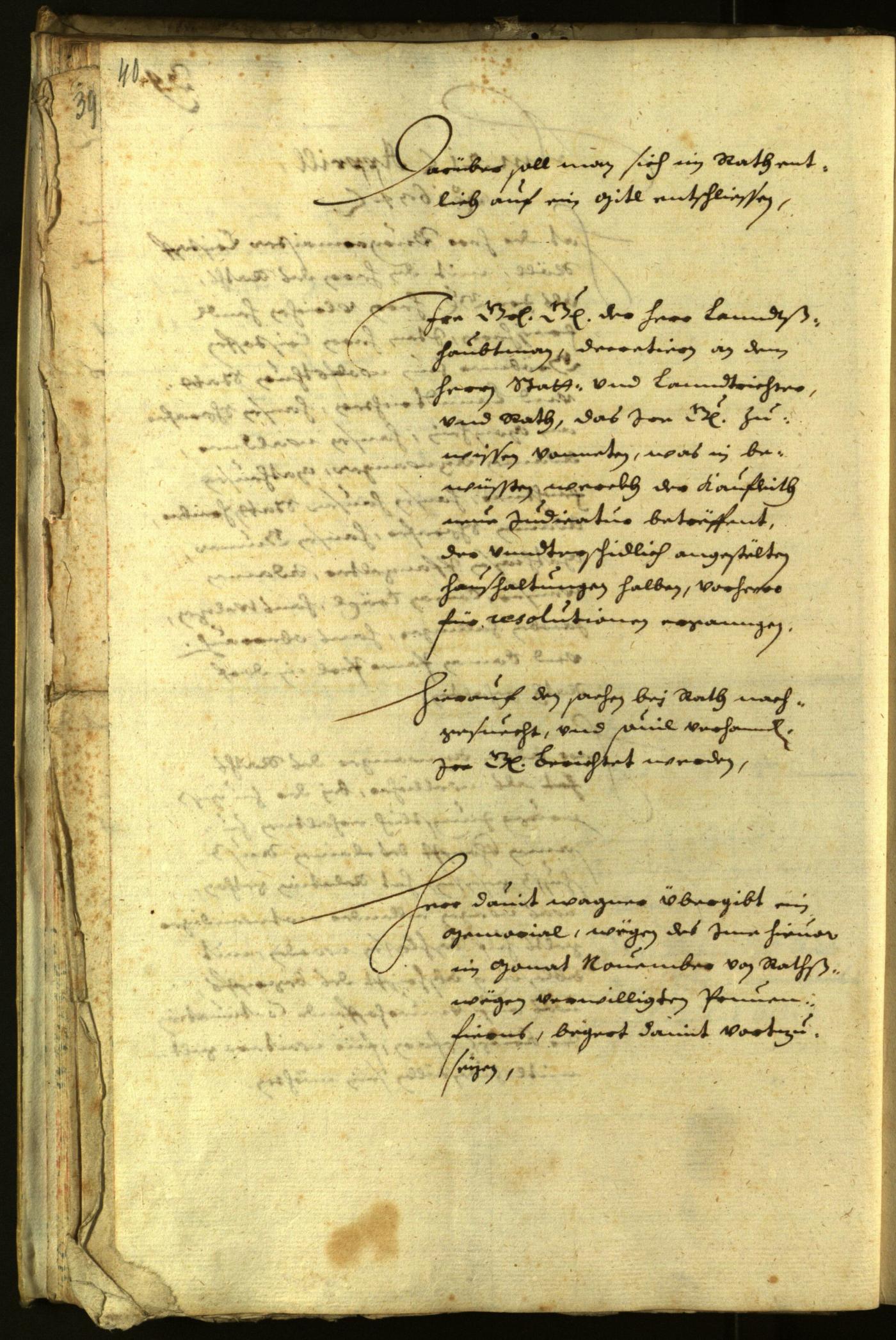 Civic Archives of Bozen-Bolzano - BOhisto Minutes of the council 1634 