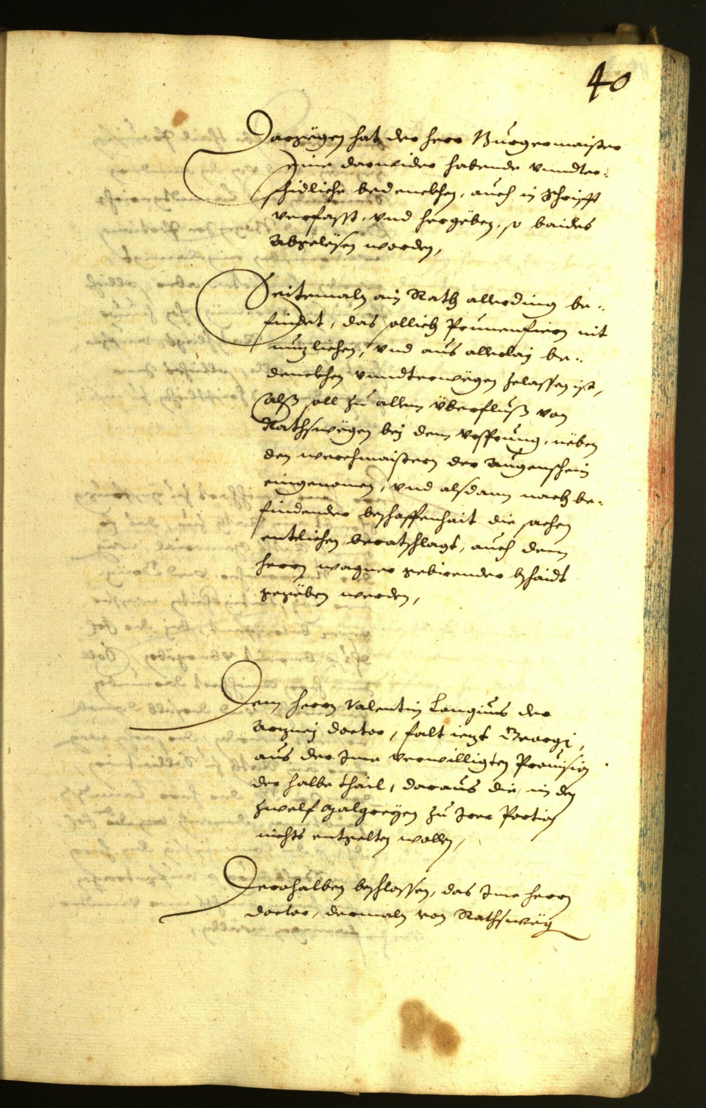 Civic Archives of Bozen-Bolzano - BOhisto Minutes of the council 1634 