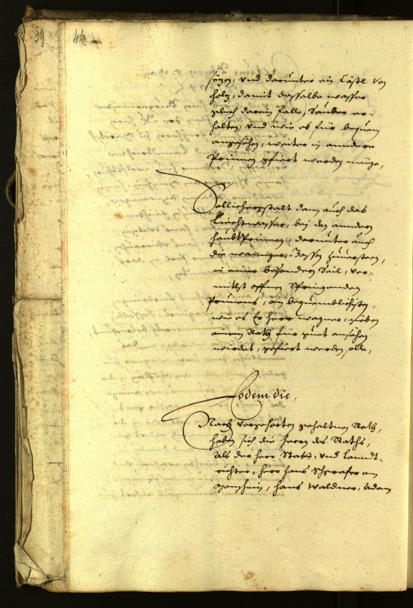 Civic Archives of Bozen-Bolzano - BOhisto Minutes of the council 1634 