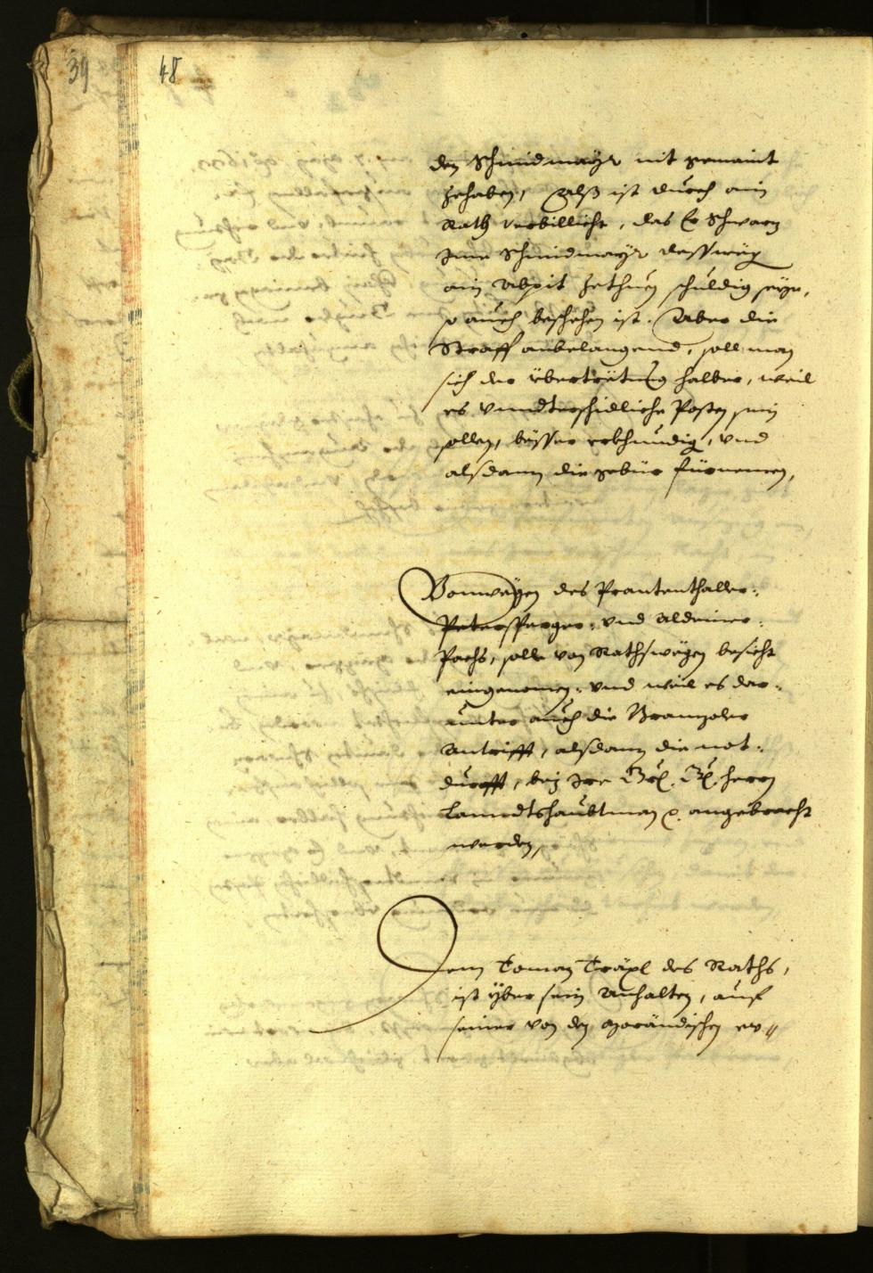 Civic Archives of Bozen-Bolzano - BOhisto Minutes of the council 1634 