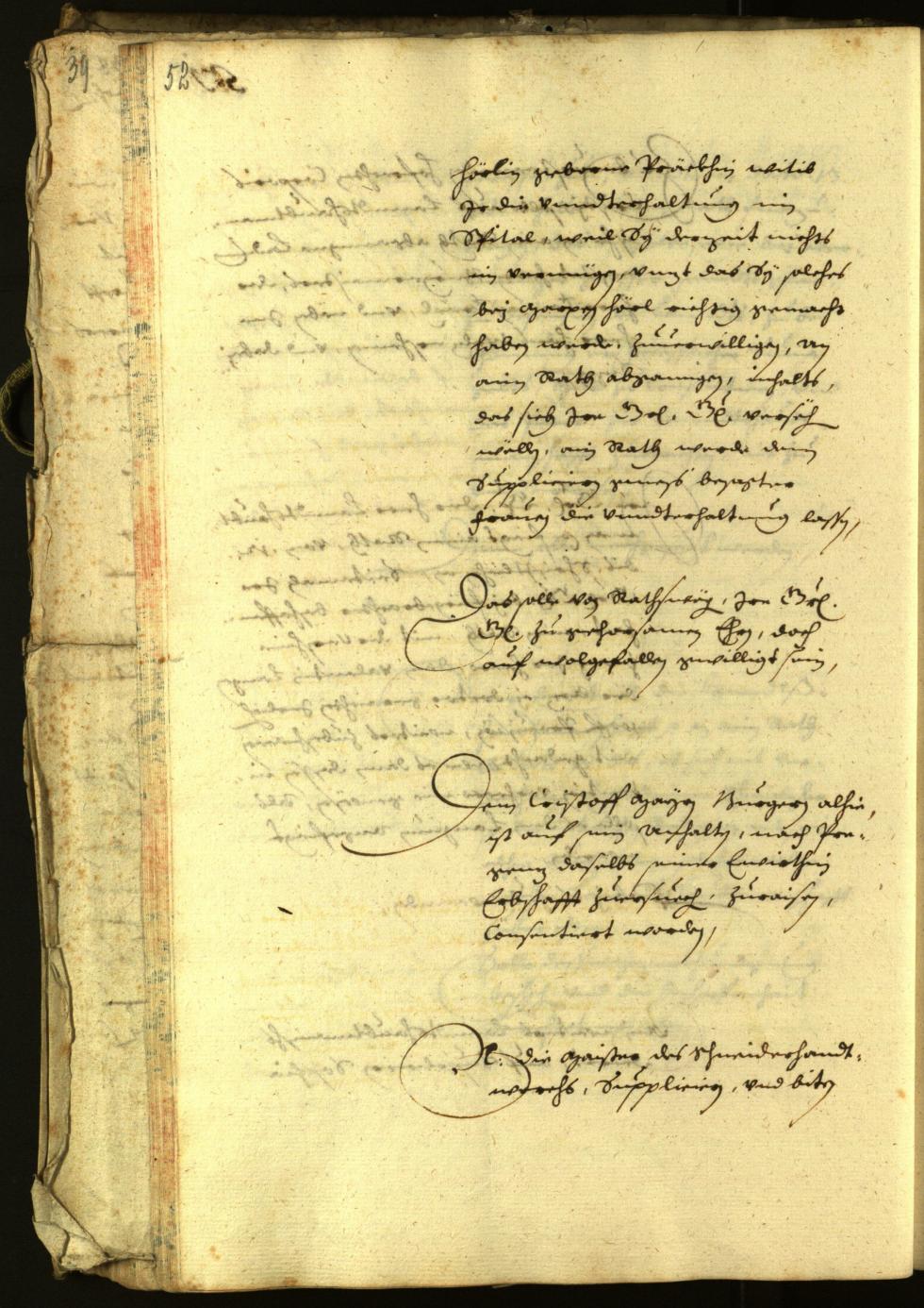 Stadtarchiv Bozen - BOhisto Ratsprotokoll 1634 