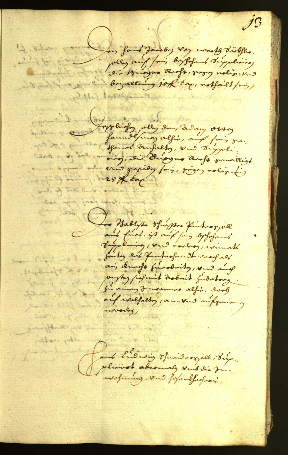 Civic Archives of Bozen-Bolzano - BOhisto Minutes of the council 1634 