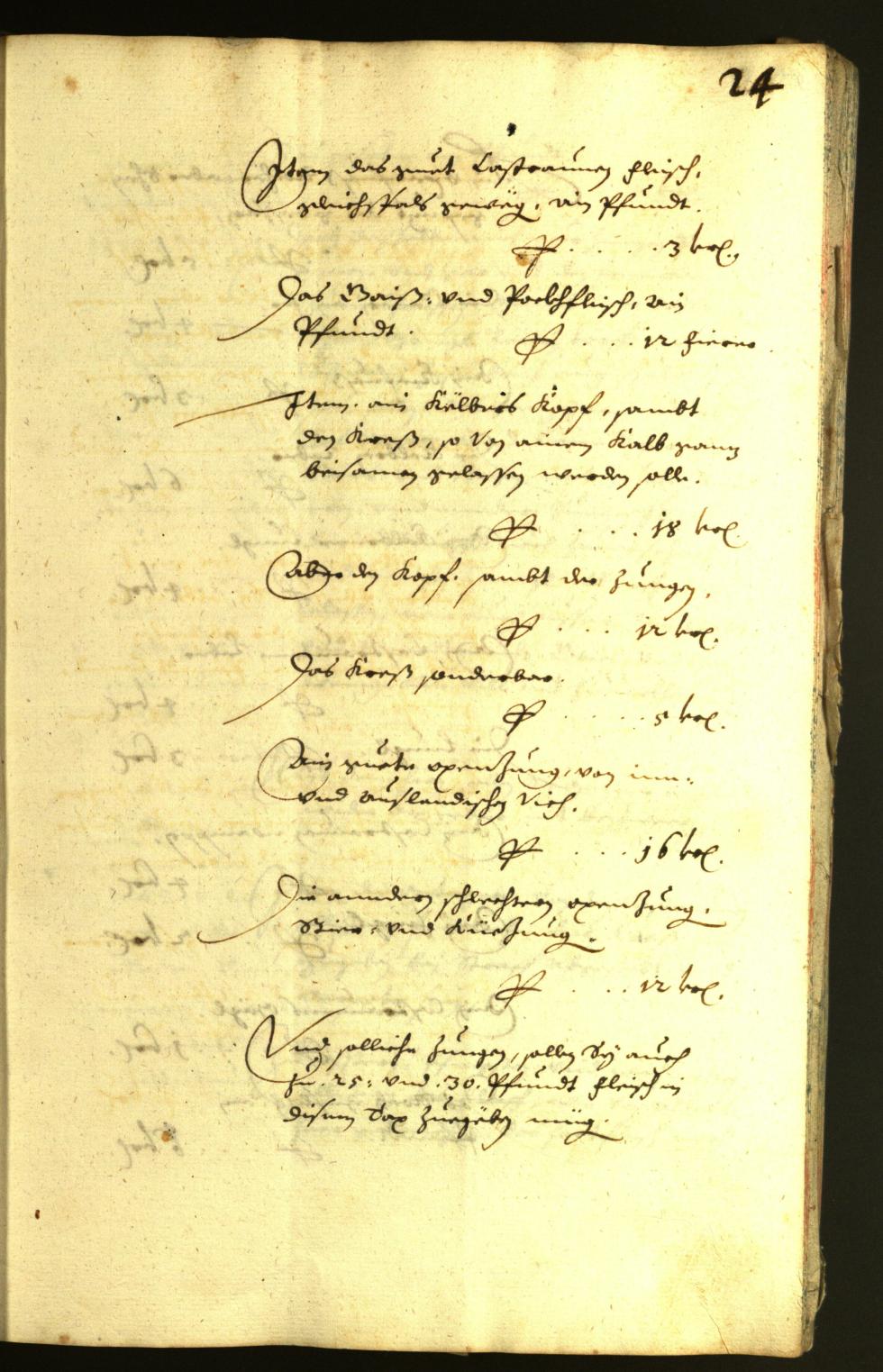 Civic Archives of Bozen-Bolzano - BOhisto Minutes of the council 1634 