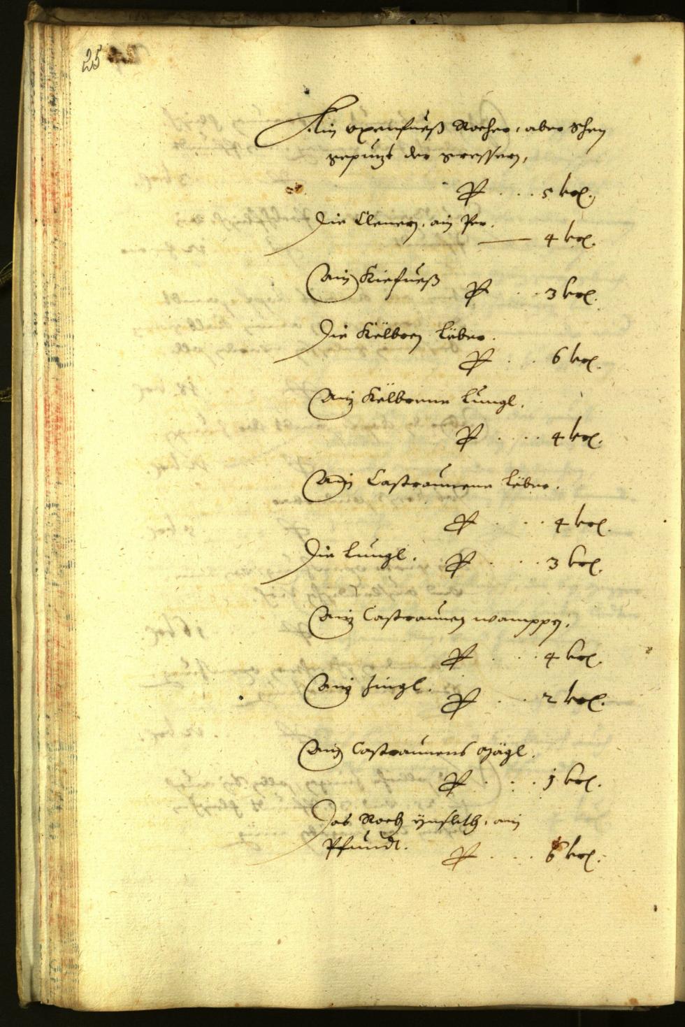 Civic Archives of Bozen-Bolzano - BOhisto Minutes of the council 1634 