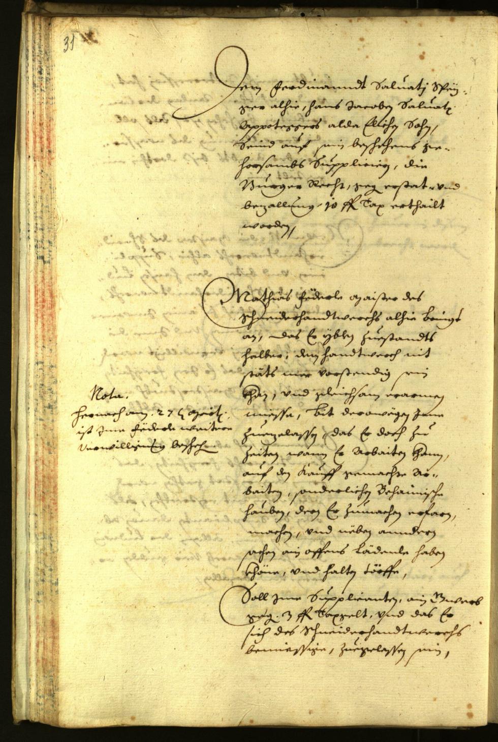 Civic Archives of Bozen-Bolzano - BOhisto Minutes of the council 1634 