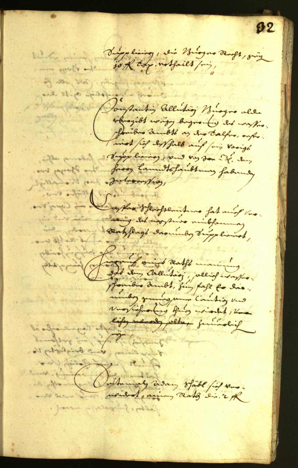 Civic Archives of Bozen-Bolzano - BOhisto Minutes of the council 1634 