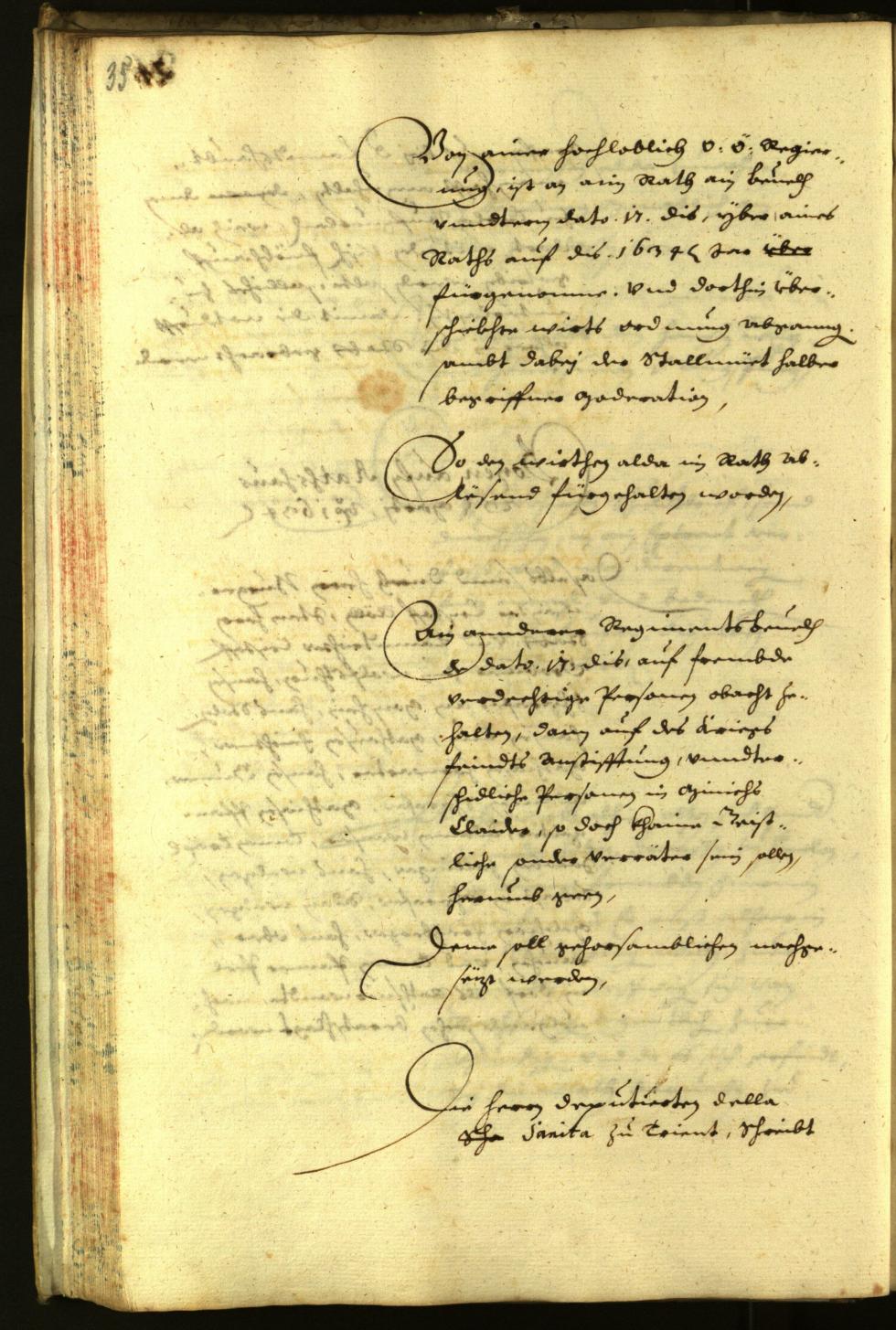 Civic Archives of Bozen-Bolzano - BOhisto Minutes of the council 1634 