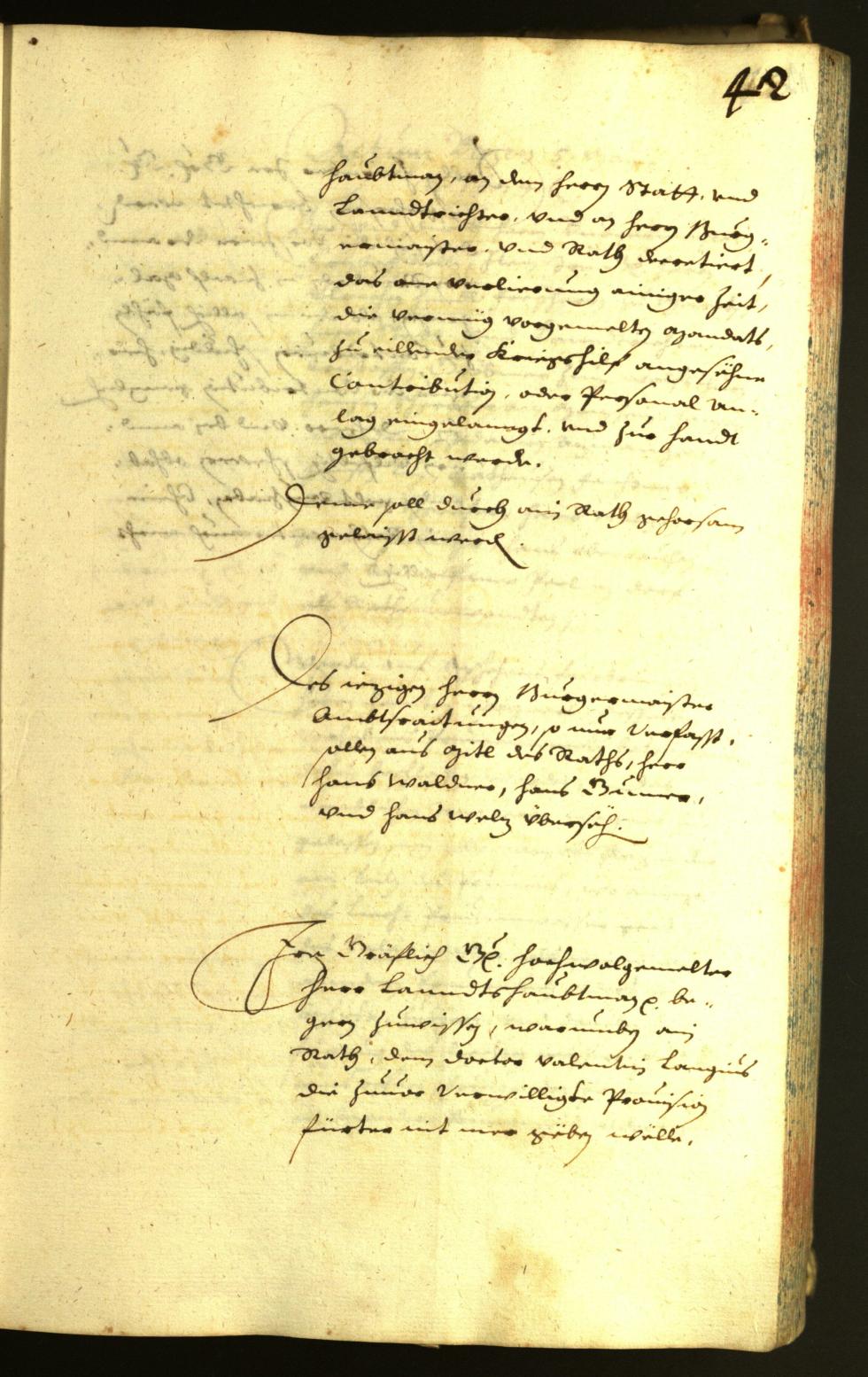 Civic Archives of Bozen-Bolzano - BOhisto Minutes of the council 1634 