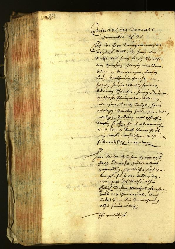 Civic Archives of Bozen-Bolzano - BOhisto Minutes of the council 1635 