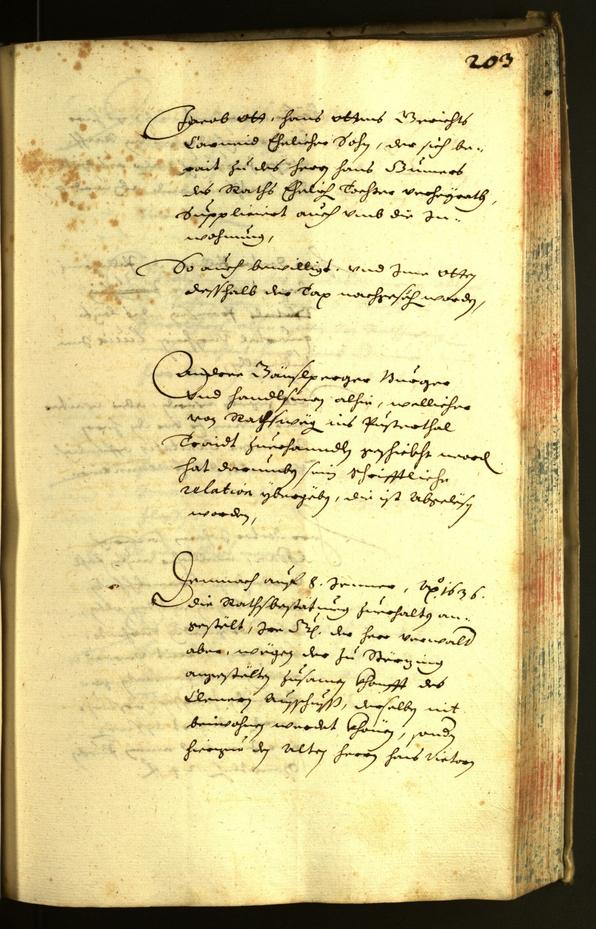 Civic Archives of Bozen-Bolzano - BOhisto Minutes of the council 1635 