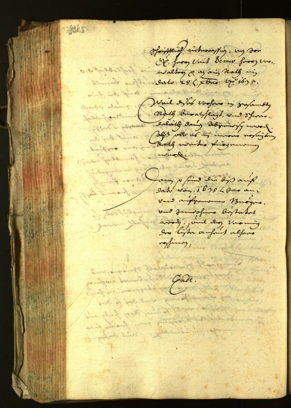 Civic Archives of Bozen-Bolzano - BOhisto Minutes of the council 1635 