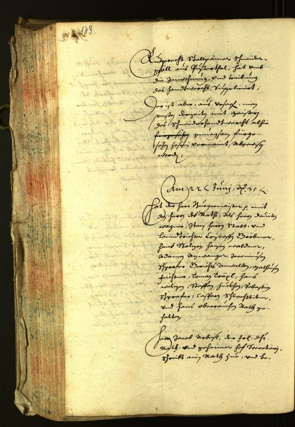 Civic Archives of Bozen-Bolzano - BOhisto Minutes of the council 1635 