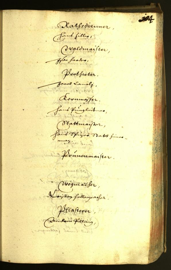 Stadtarchiv Bozen - BOhisto Ratsprotokoll 1635 