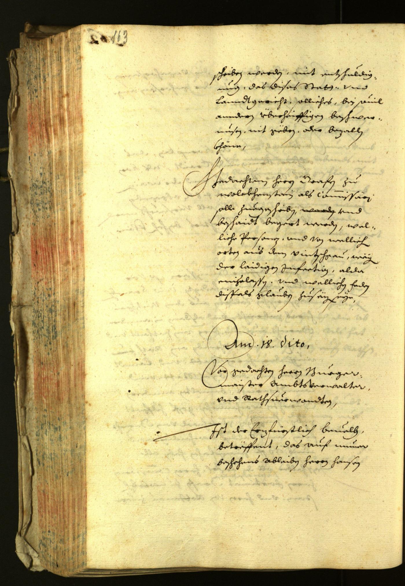 Civic Archives of Bozen-Bolzano - BOhisto Minutes of the council 1635 