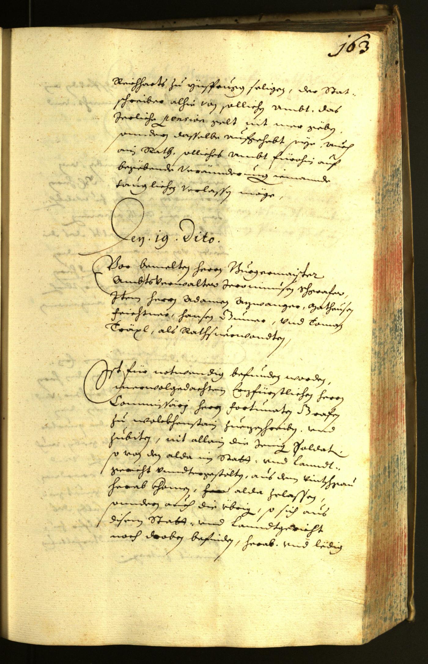 Civic Archives of Bozen-Bolzano - BOhisto Minutes of the council 1635 