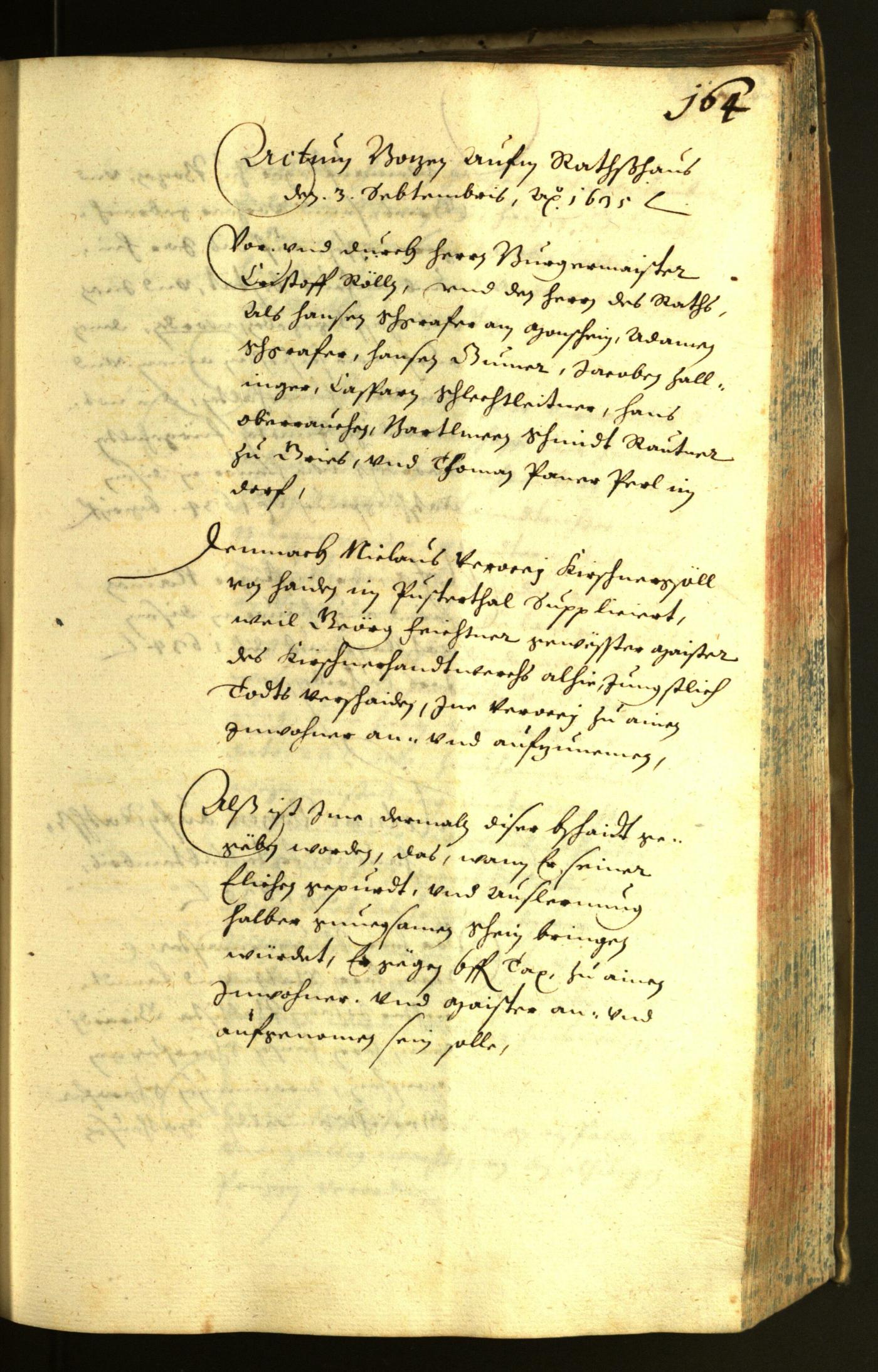 Civic Archives of Bozen-Bolzano - BOhisto Minutes of the council 1635 