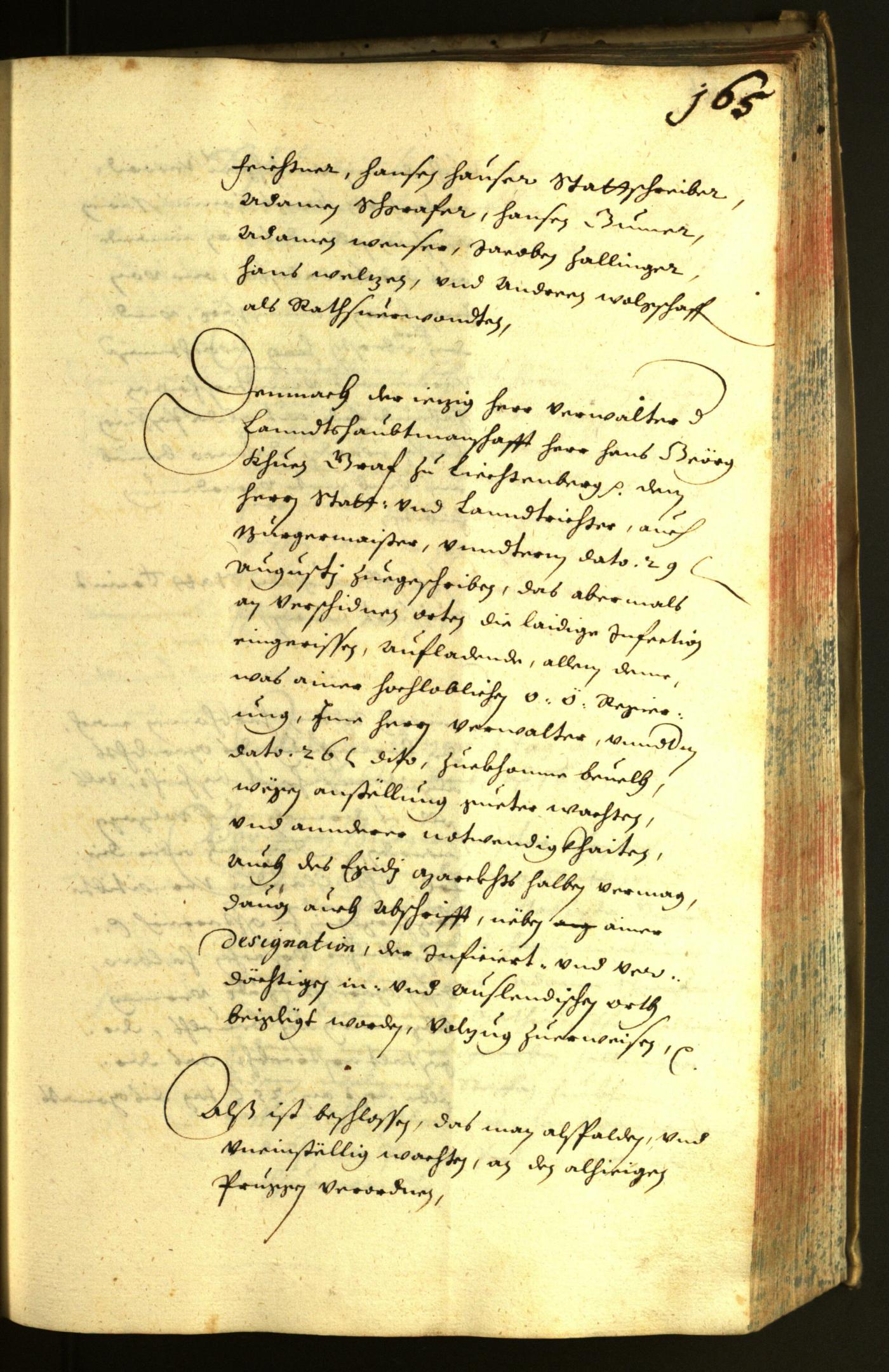 Civic Archives of Bozen-Bolzano - BOhisto Minutes of the council 1635 