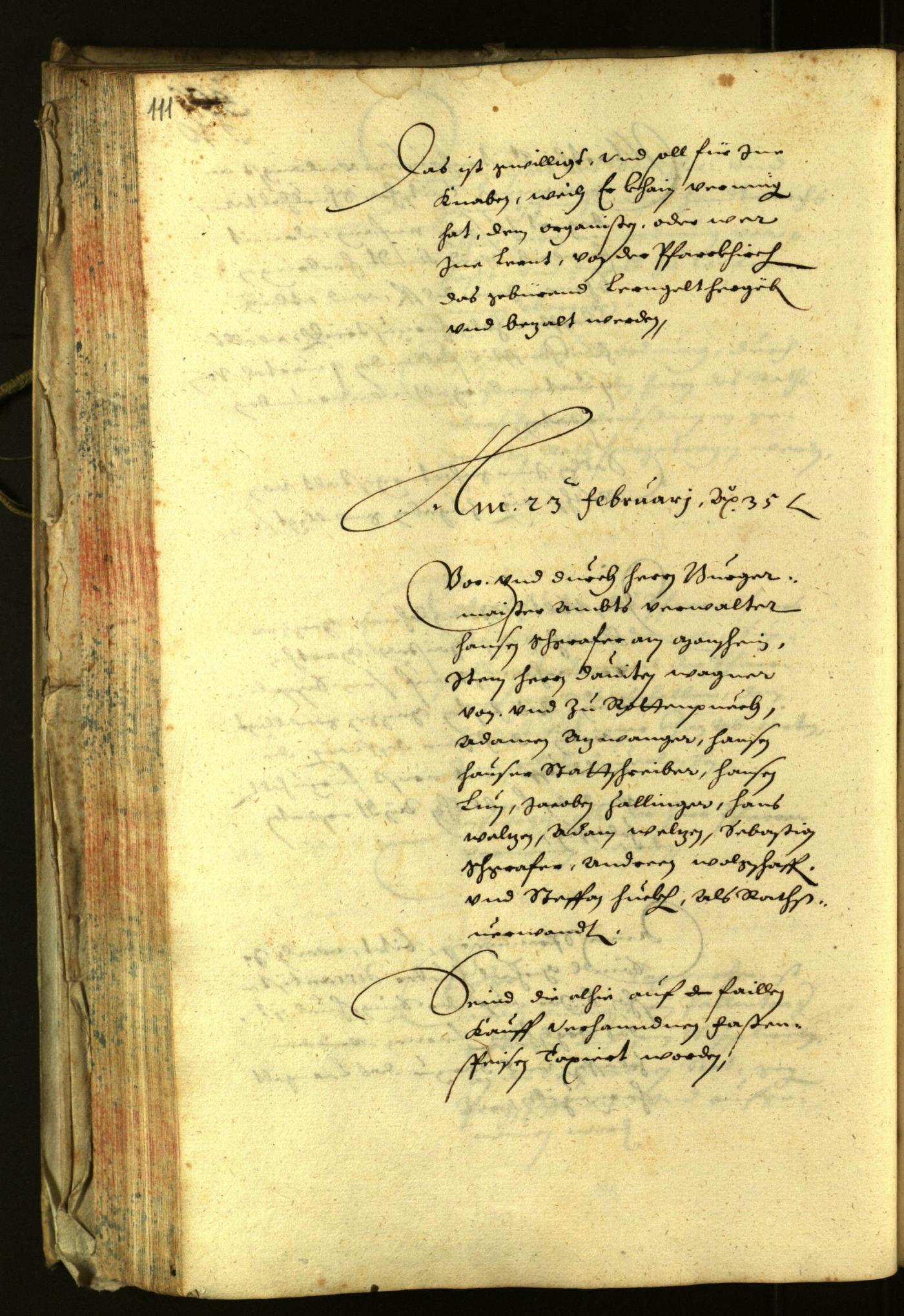 Civic Archives of Bozen-Bolzano - BOhisto Minutes of the council 1635 