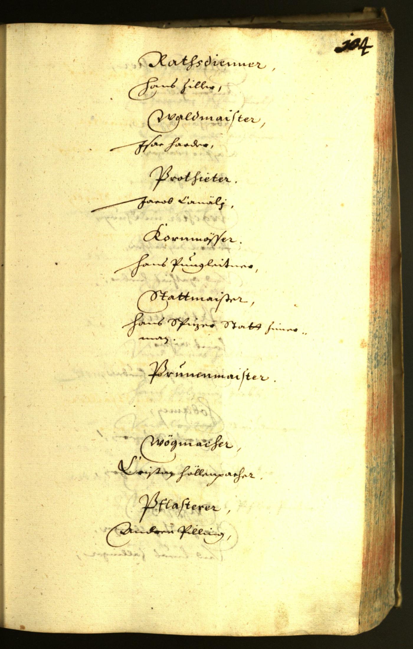 Civic Archives of Bozen-Bolzano - BOhisto Minutes of the council 1635 