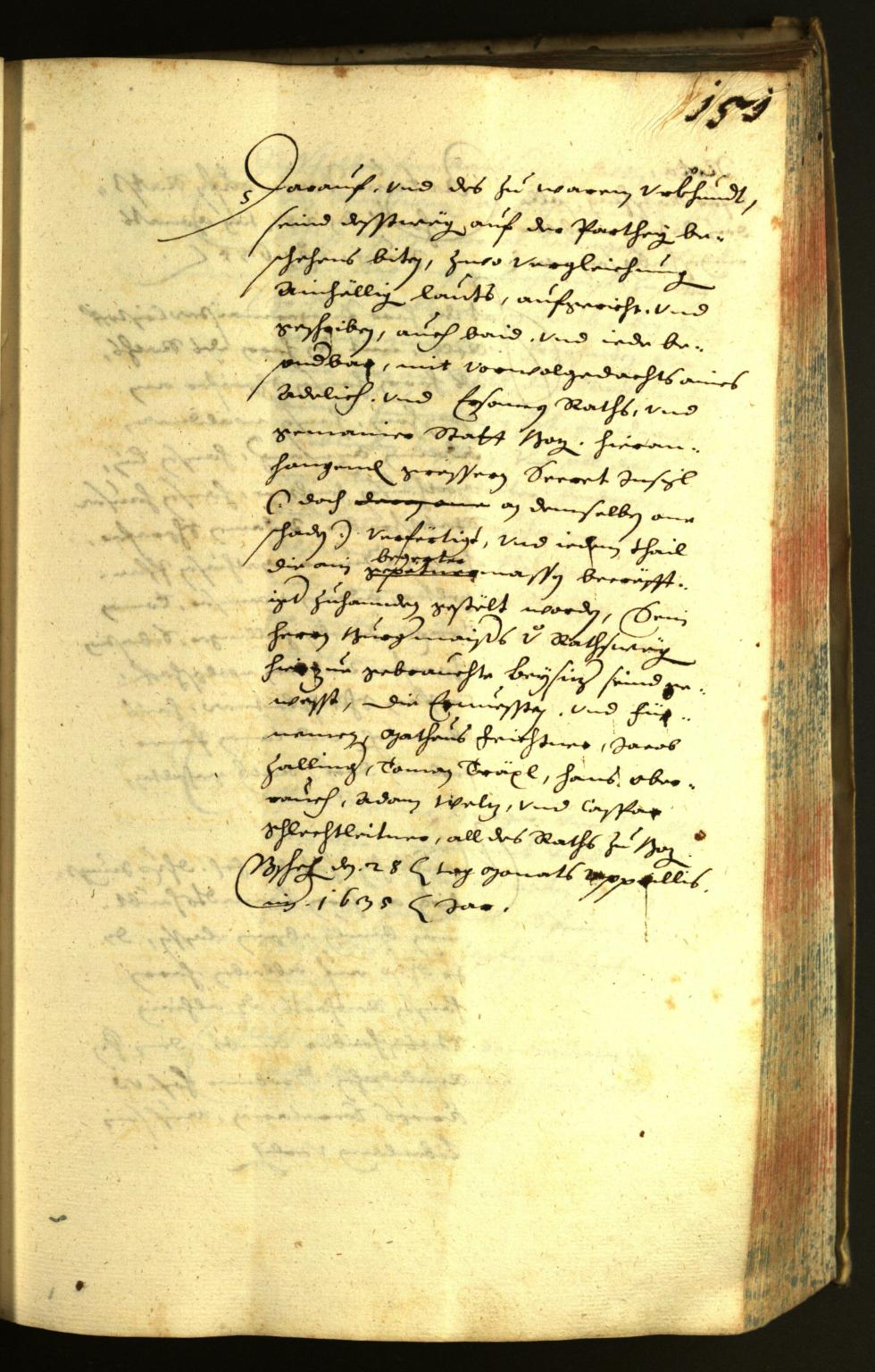 Civic Archives of Bozen-Bolzano - BOhisto Minutes of the council 1635 