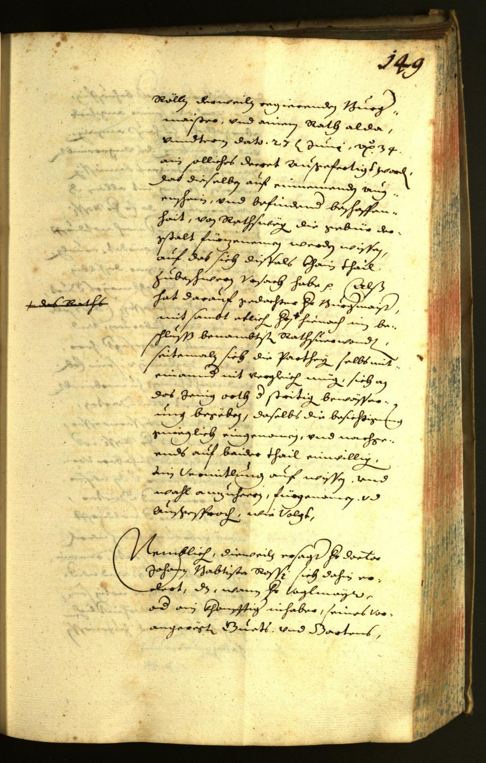 Civic Archives of Bozen-Bolzano - BOhisto Minutes of the council 1635 