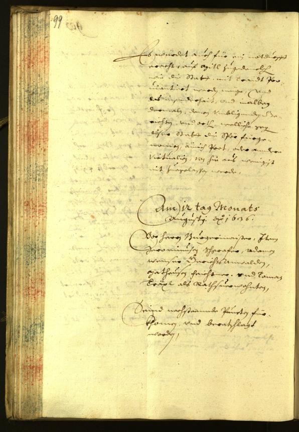 Civic Archives of Bozen-Bolzano - BOhisto Minutes of the council 1636 