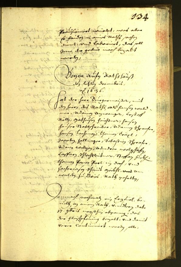 Civic Archives of Bozen-Bolzano - BOhisto Minutes of the council 1636 