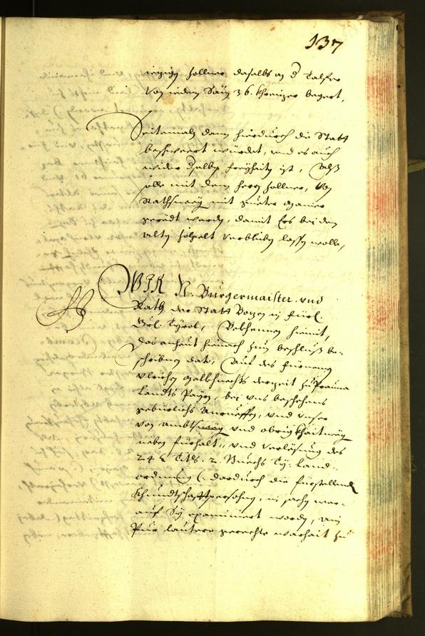 Civic Archives of Bozen-Bolzano - BOhisto Minutes of the council 1636 