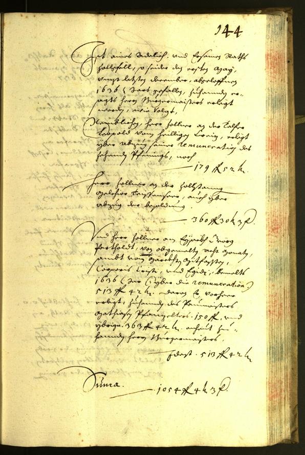 Civic Archives of Bozen-Bolzano - BOhisto Minutes of the council 1636 