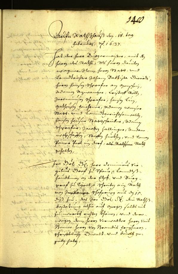 Civic Archives of Bozen-Bolzano - BOhisto Minutes of the council 1636 