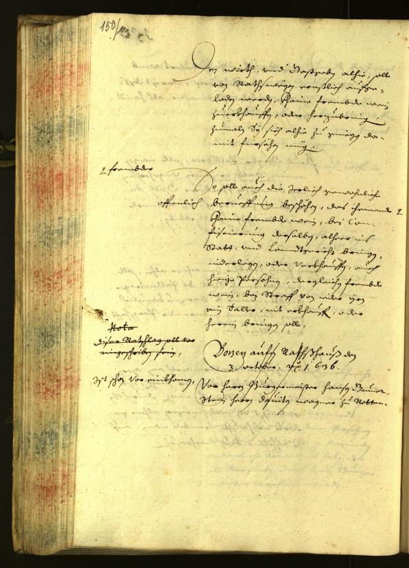 Civic Archives of Bozen-Bolzano - BOhisto Minutes of the council 1636 