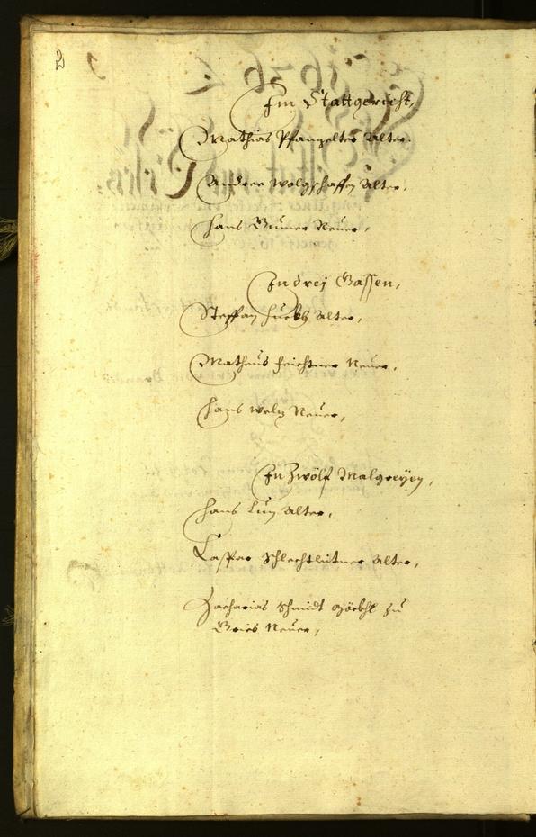 Civic Archives of Bozen-Bolzano - BOhisto Minutes of the council 1636 