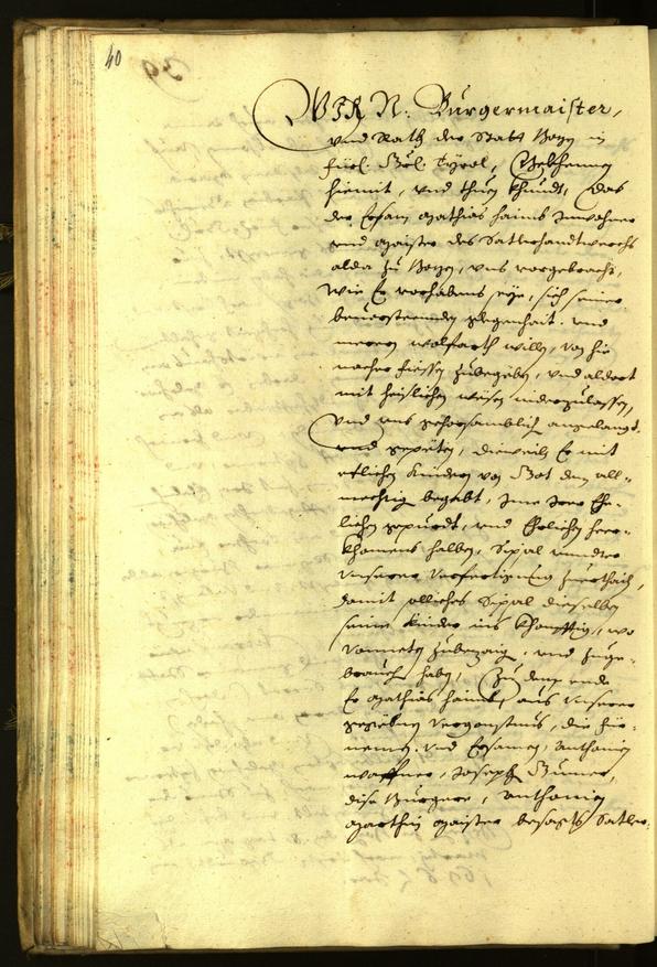 Civic Archives of Bozen-Bolzano - BOhisto Minutes of the council 1636 