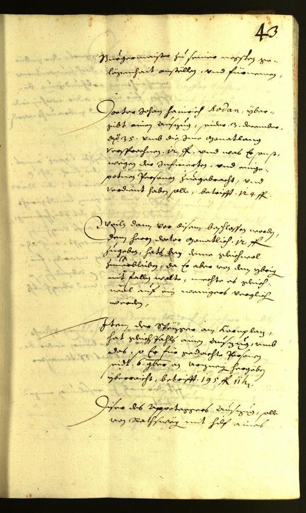 Civic Archives of Bozen-Bolzano - BOhisto Minutes of the council 1636 