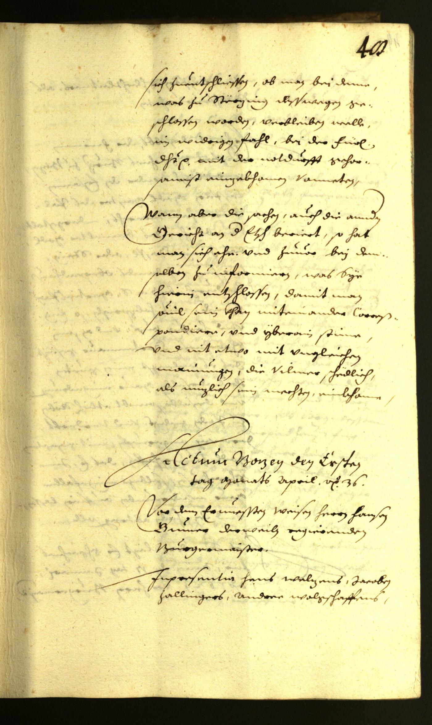 Civic Archives of Bozen-Bolzano - BOhisto Minutes of the council 1636 