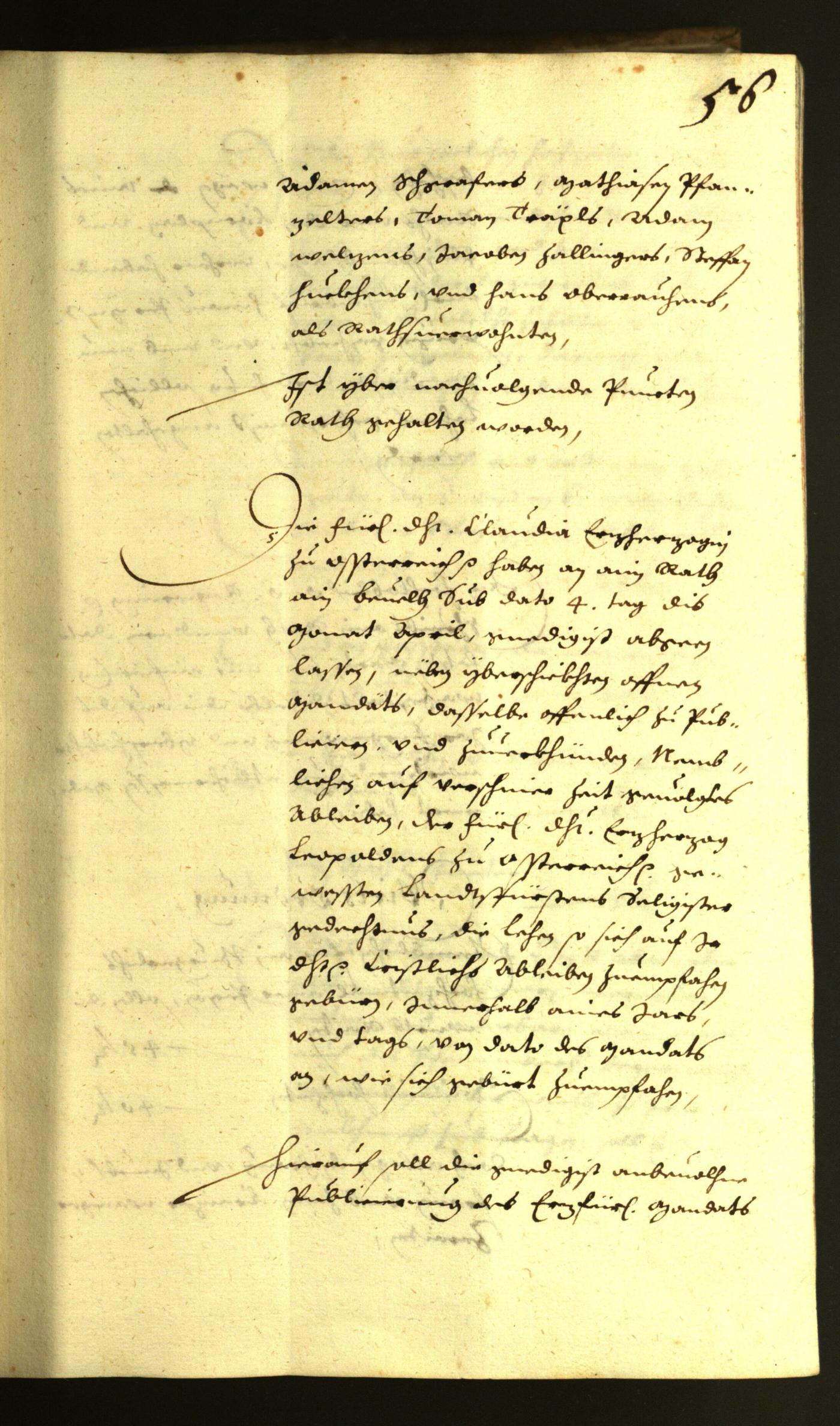 Civic Archives of Bozen-Bolzano - BOhisto Minutes of the council 1636 