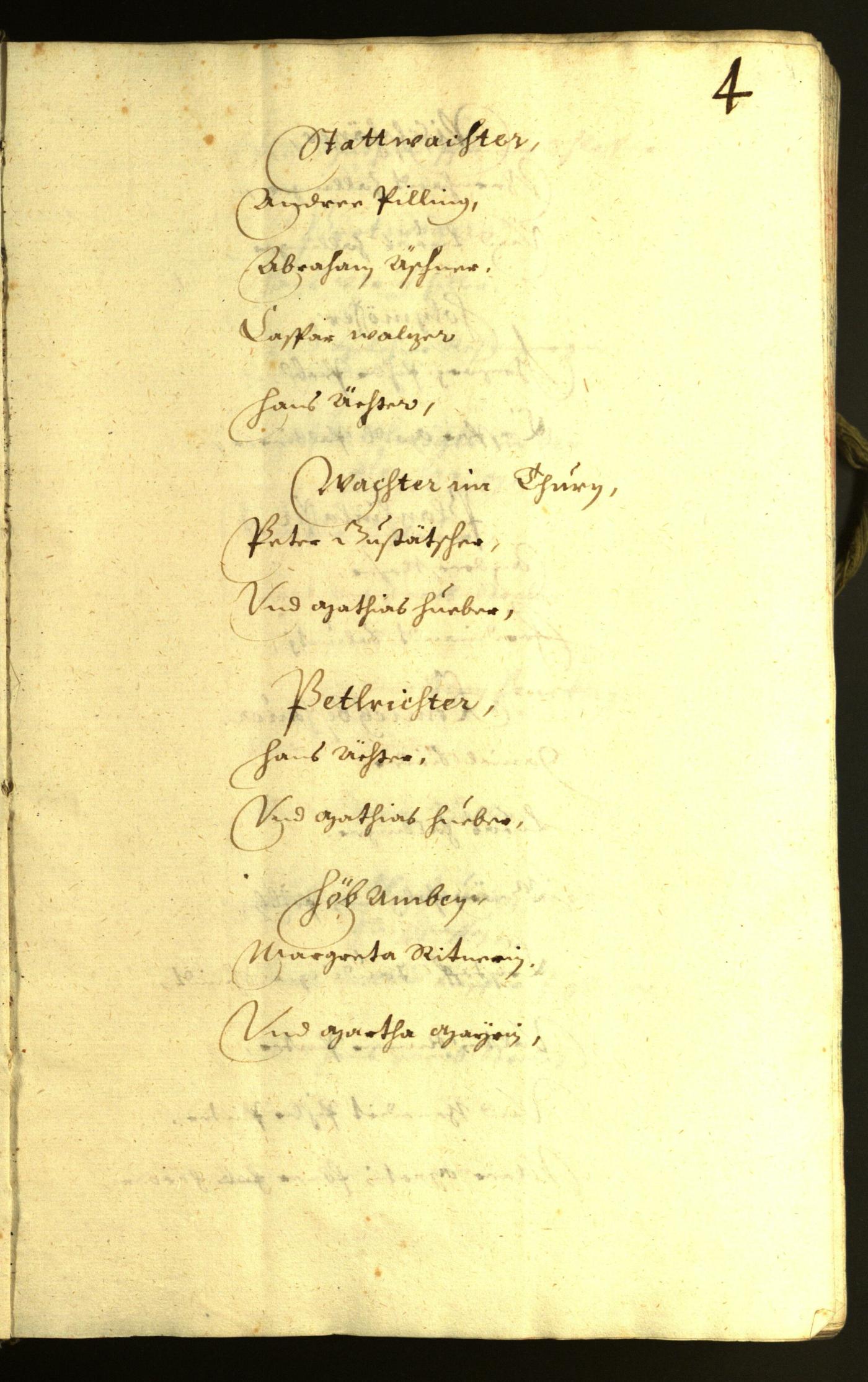 Civic Archives of Bozen-Bolzano - BOhisto Minutes of the council 1636 