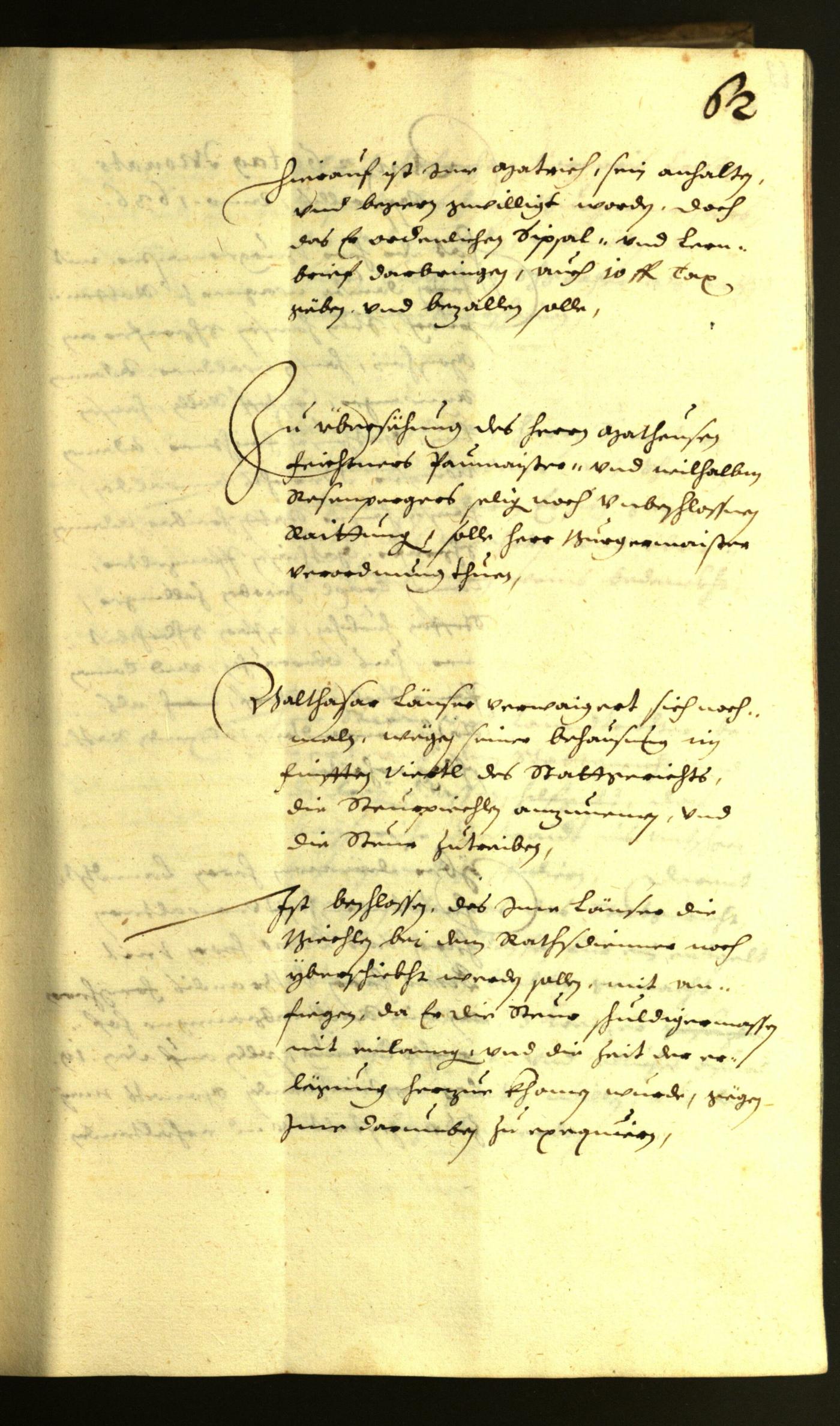 Civic Archives of Bozen-Bolzano - BOhisto Minutes of the council 1636 