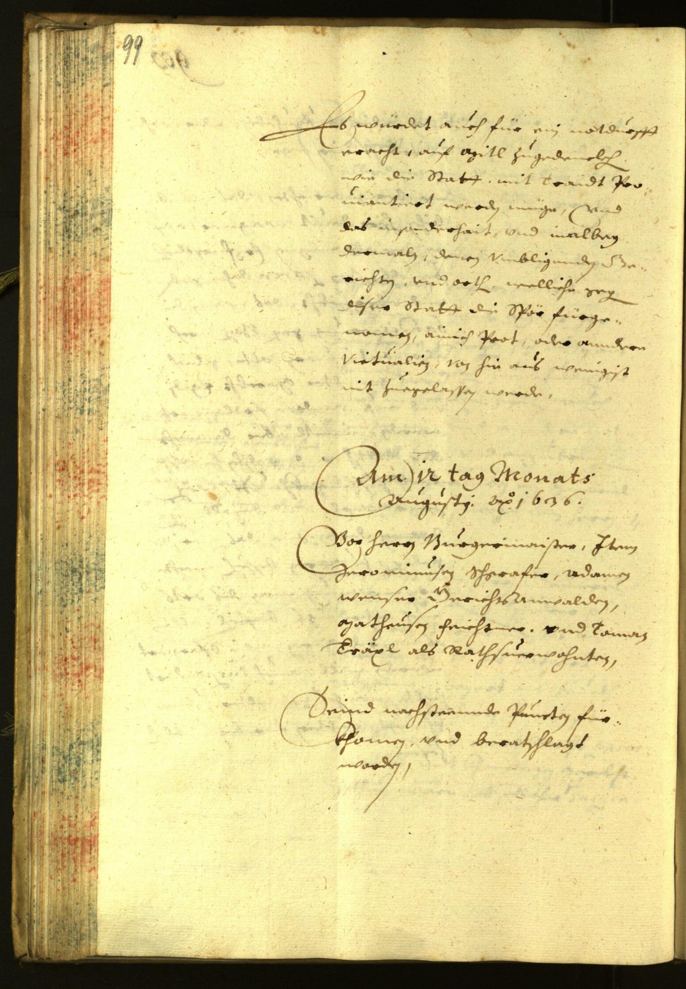 Civic Archives of Bozen-Bolzano - BOhisto Minutes of the council 1636 