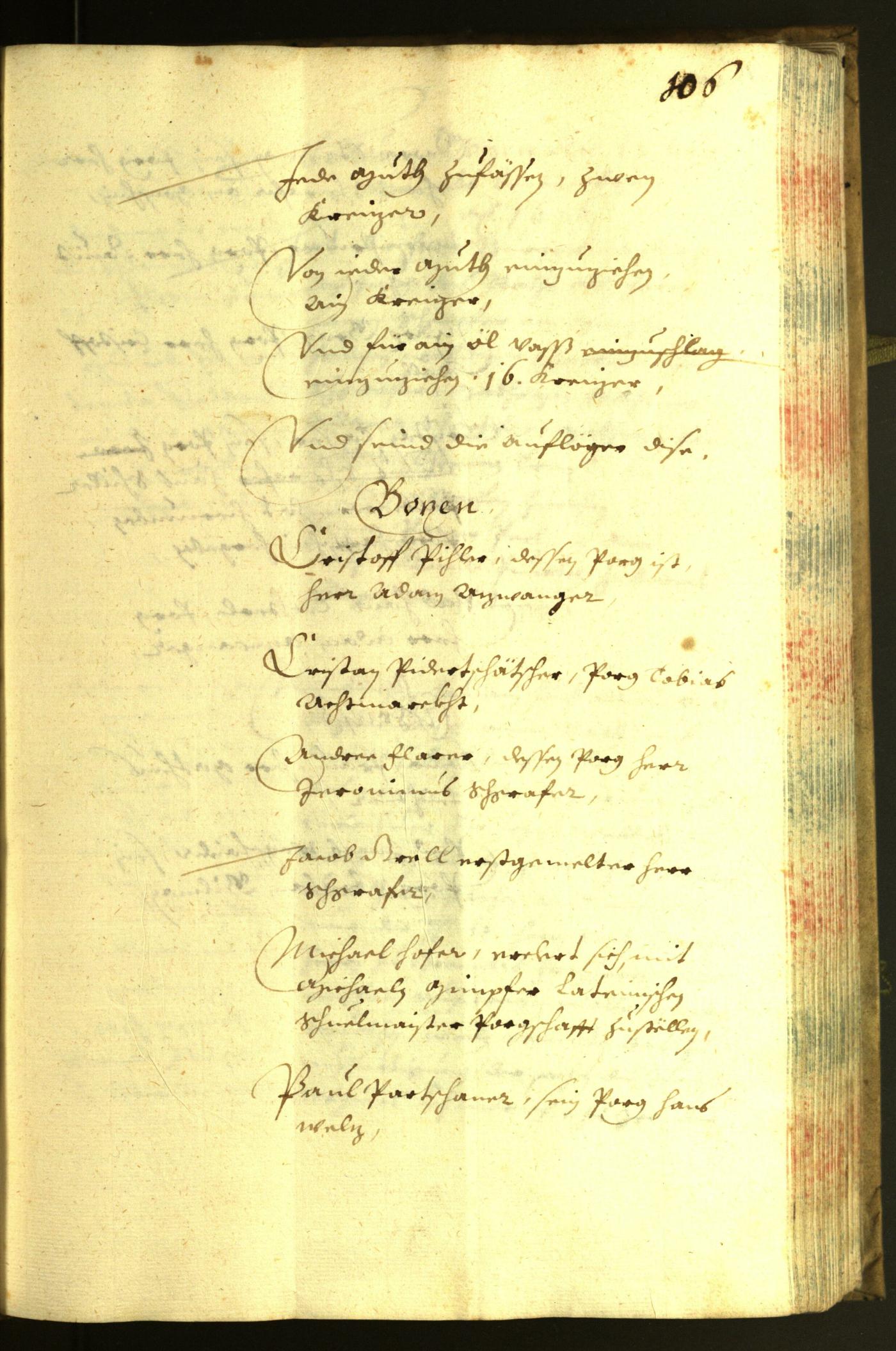 Stadtarchiv Bozen - BOhisto Ratsprotokoll 1636 