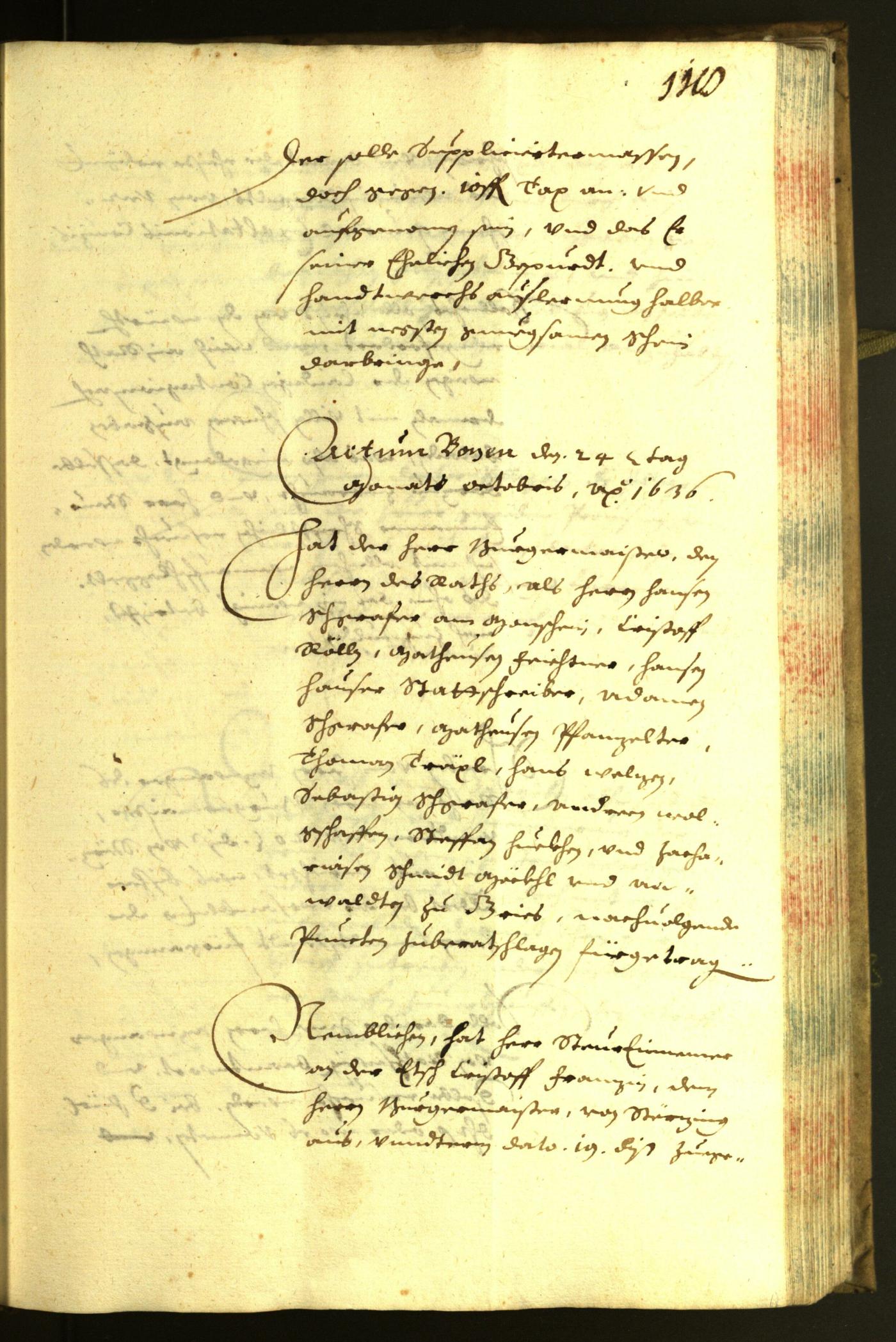 Civic Archives of Bozen-Bolzano - BOhisto Minutes of the council 1636 