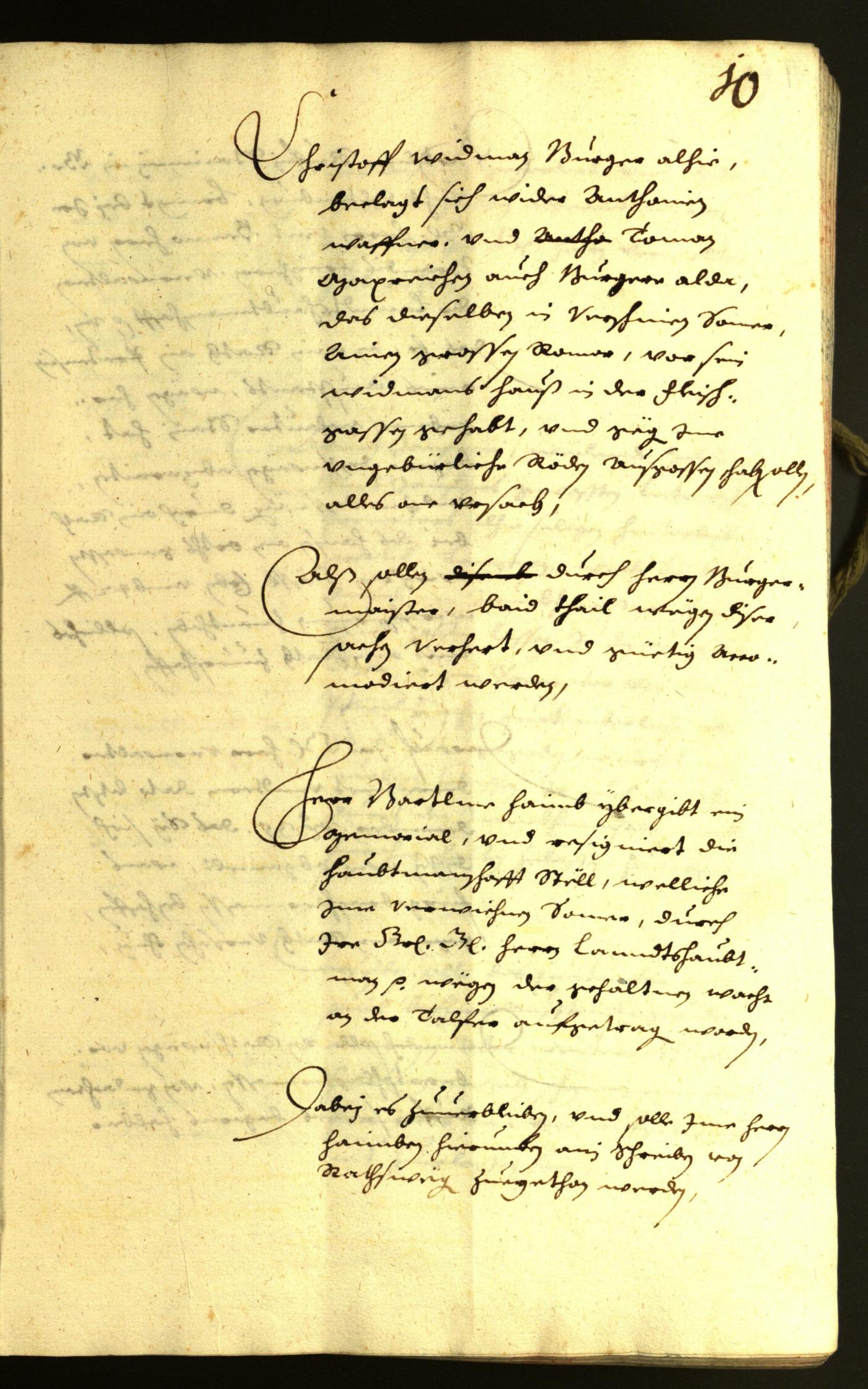 Civic Archives of Bozen-Bolzano - BOhisto Minutes of the council 1636 