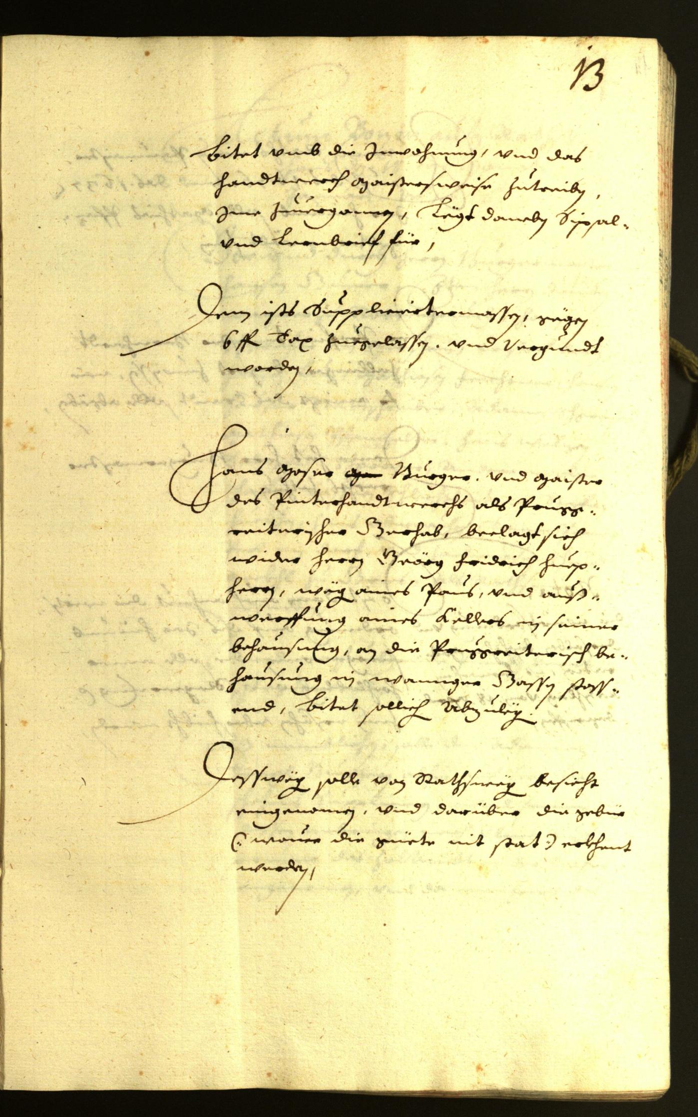 Stadtarchiv Bozen - BOhisto Ratsprotokoll 1636 