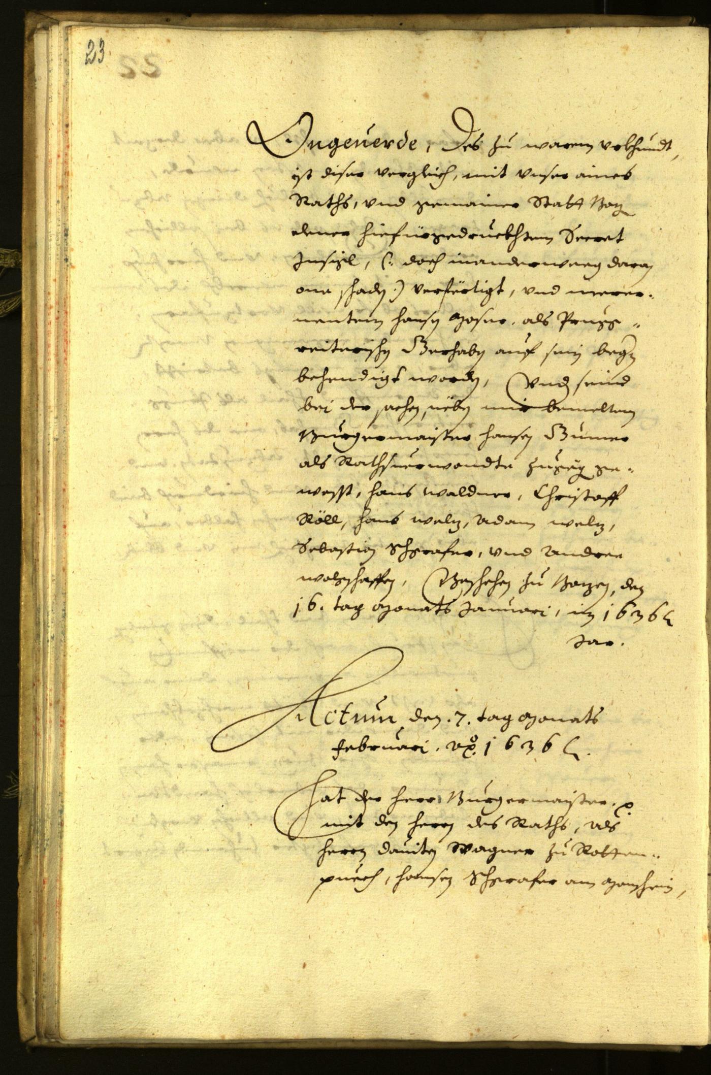 Civic Archives of Bozen-Bolzano - BOhisto Minutes of the council 1636 