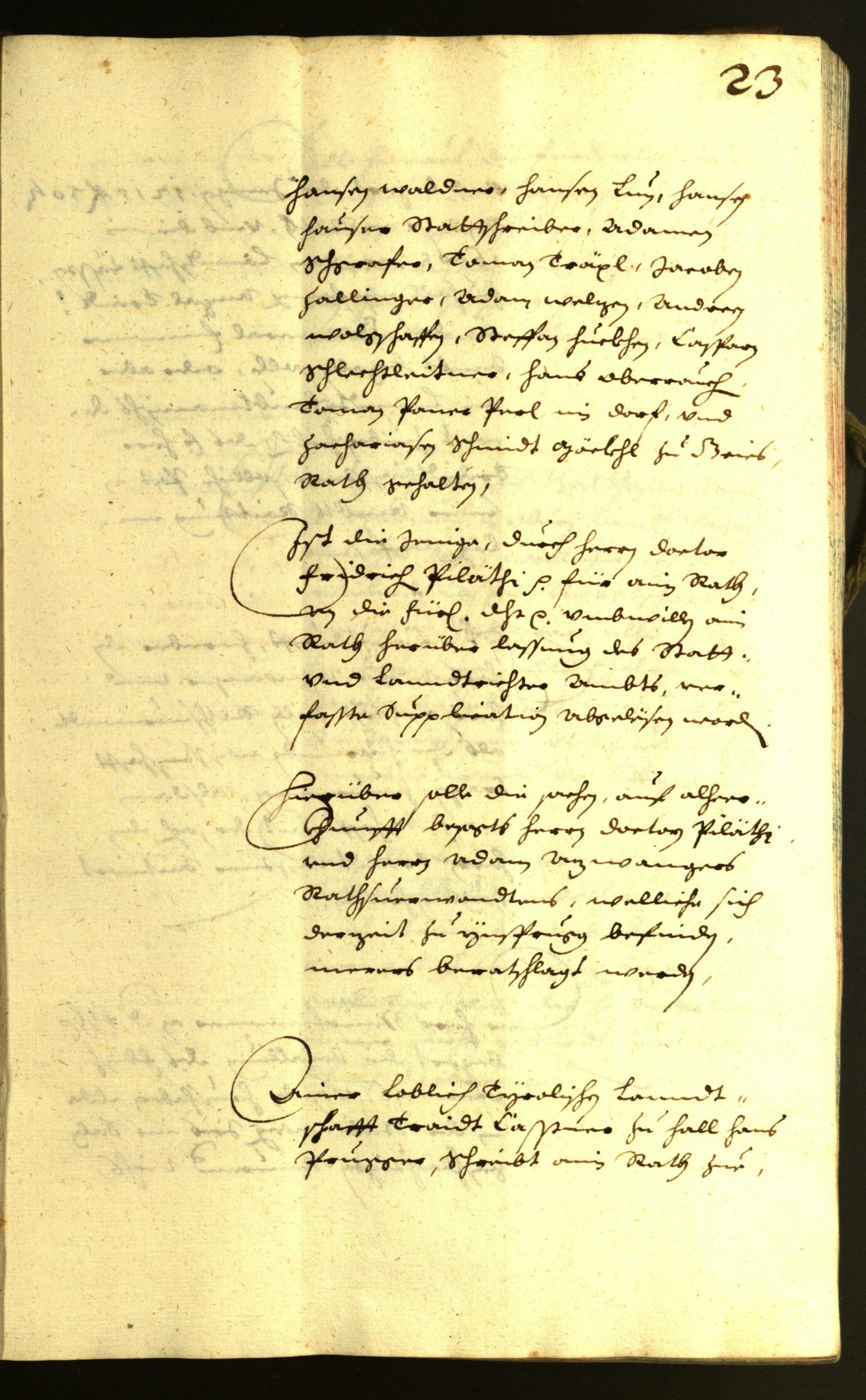 Civic Archives of Bozen-Bolzano - BOhisto Minutes of the council 1636 