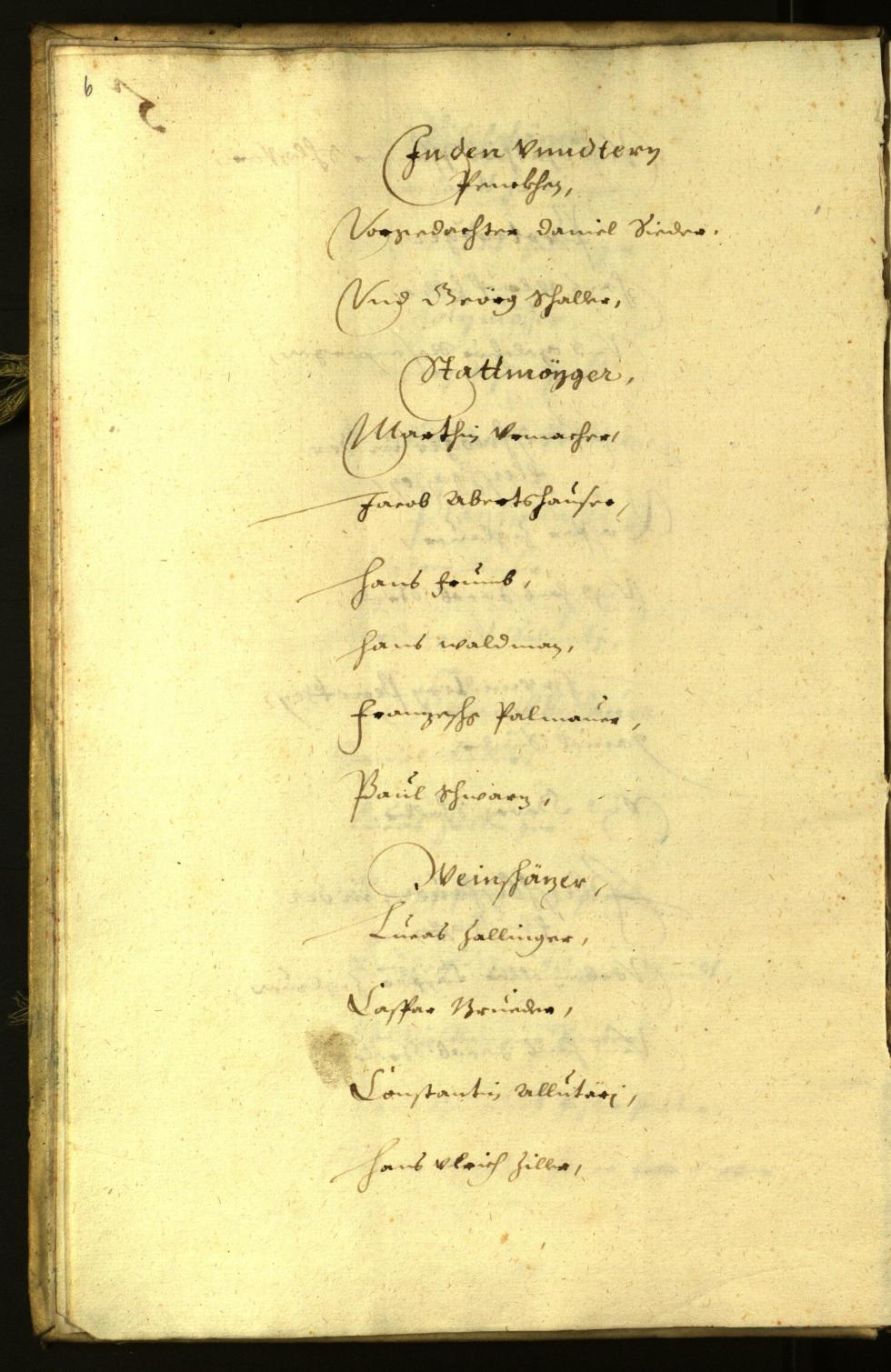 Stadtarchiv Bozen - BOhisto Ratsprotokoll 1636 