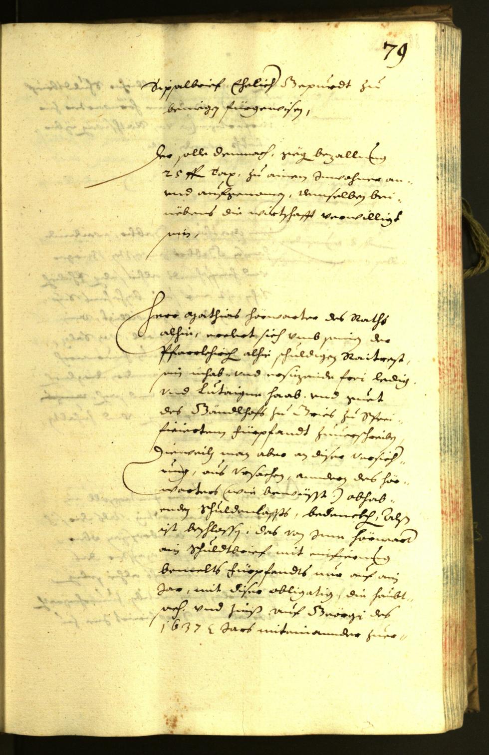 Civic Archives of Bozen-Bolzano - BOhisto Minutes of the council 1636 