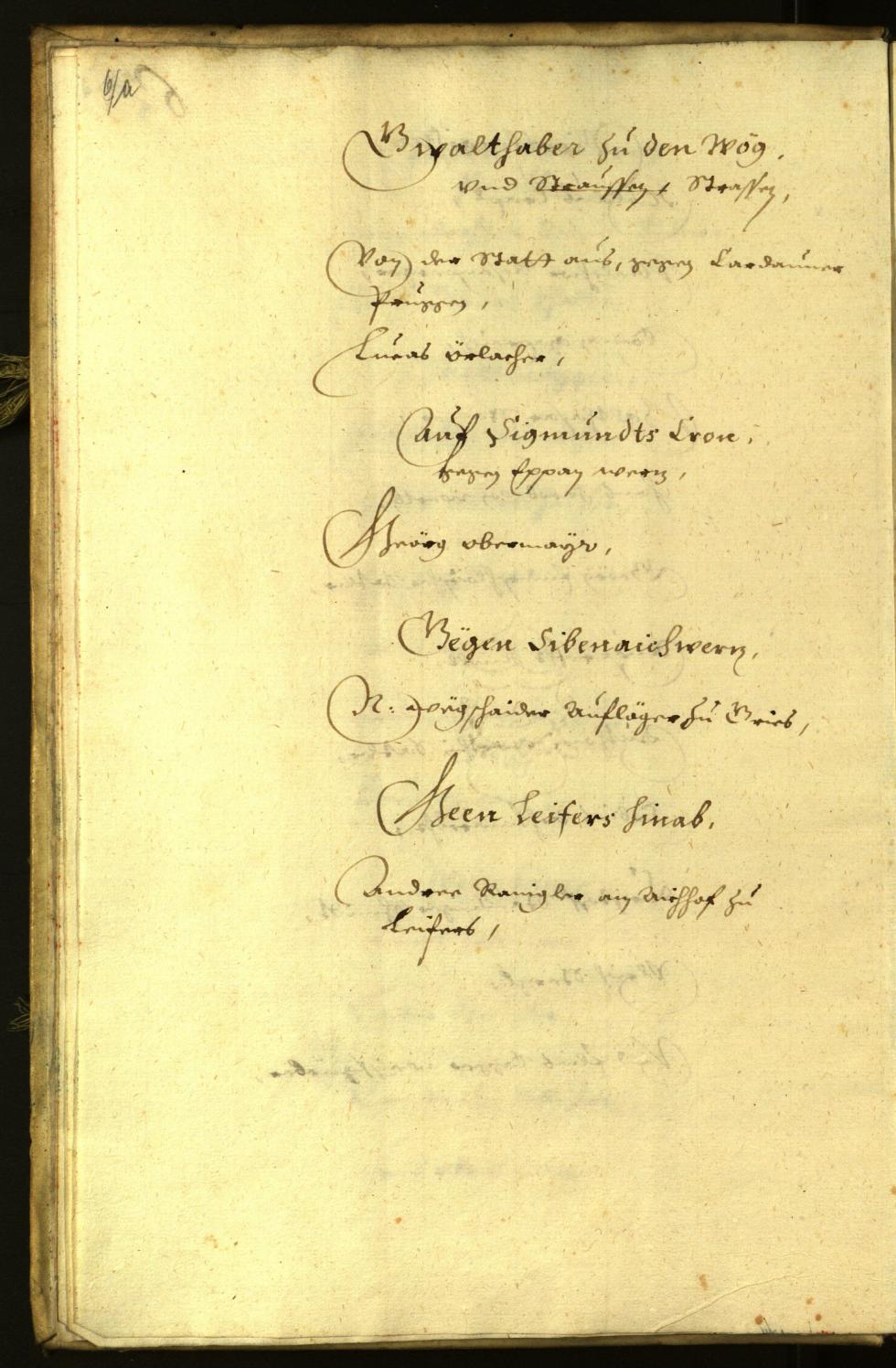 Civic Archives of Bozen-Bolzano - BOhisto Minutes of the council 1636 