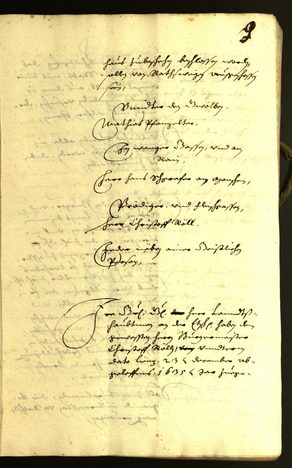 Civic Archives of Bozen-Bolzano - BOhisto Minutes of the council 1636 