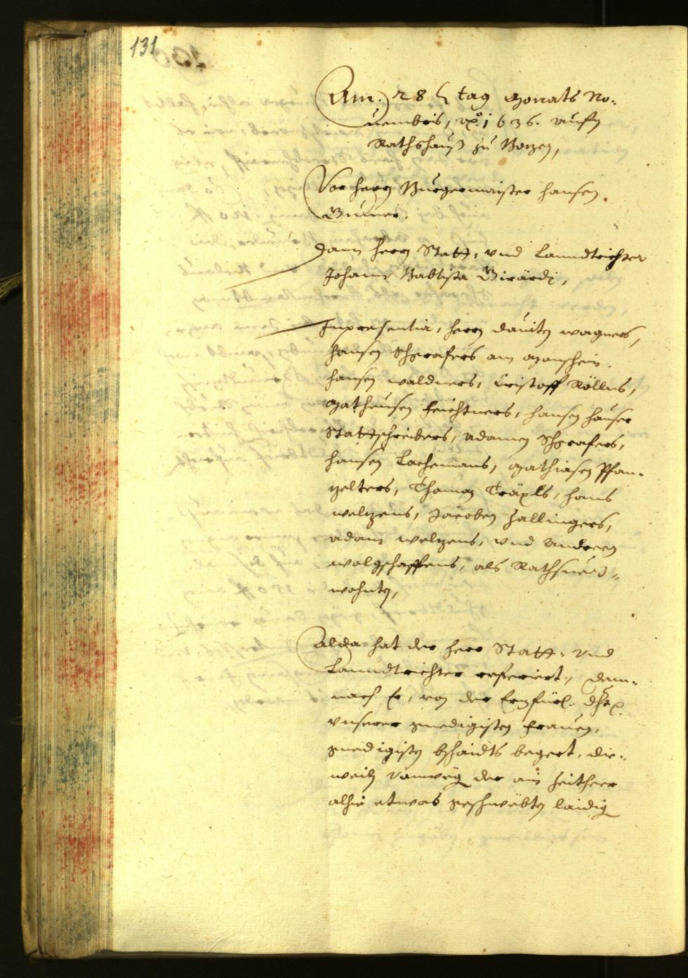 Civic Archives of Bozen-Bolzano - BOhisto Minutes of the council 1636 